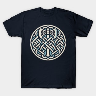 knotwork viking axe T-Shirt